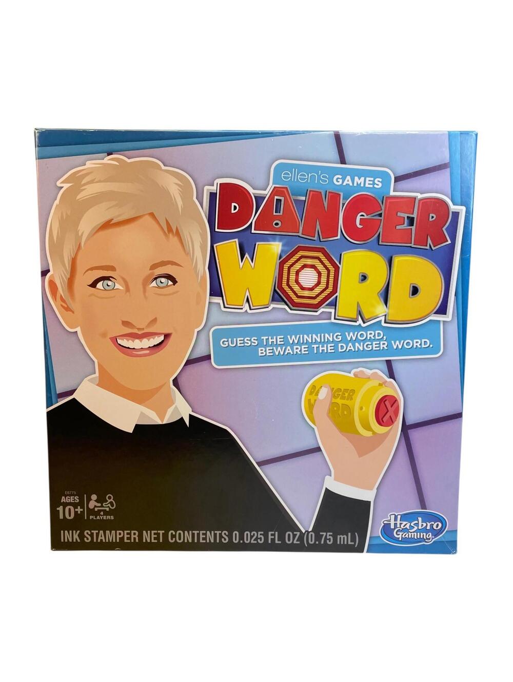 Danger Word Game by Ellen’s Games Hasbro Open Box Complete